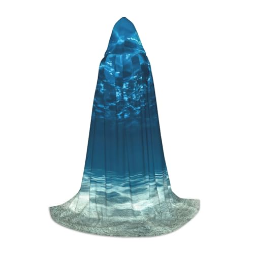 ZXERTG Kapuzenumhang mit Ozeanaufdruck, für Halloween-Kostüme, perfekt für Zauberer, Vampir, Sensenmann, mehr Cosplay ZXERTG Kapuzenumhang mit Ozeanaufdruck, für Halloween-Kostüme, perfekt für Zauberer, Vampir, Sensenmann, mehr Cosplay von ZXERTG