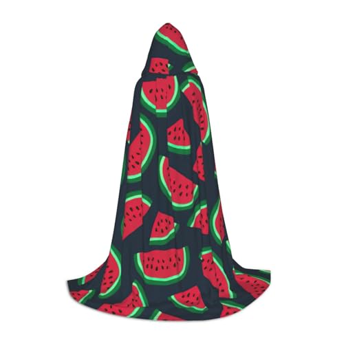 ZXERTG Roter Wassermelonen-Umhang mit Kapuze für Halloween-Kostüme, perfekt für Zauberer, Vampir, Sensenmann und Cosplay ZXERTG Roter Wassermelonen-Umhang mit Kapuze für Halloween-Kostüme, perfekt für Zauberer, Vampir, Sensenmann und Cosplay von ZXERTG
