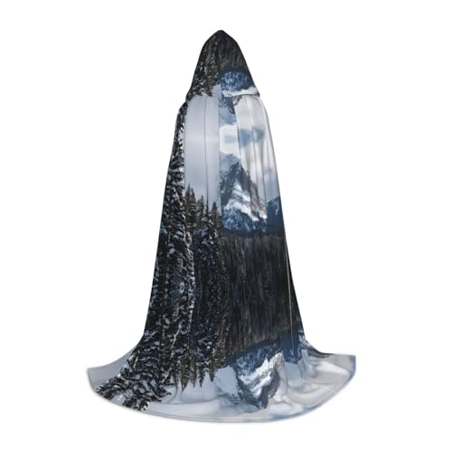 ZXMDZTSS Canadian Smokey Mountain Cliff Kapuzenumhang für Jugendliche, Halloween-Kostüm, wiederverwendbare Partykleidung, Größe S ZXMDZTSS Canadian Smokey Mountain Cliff Kapuzenumhang für Jugendliche, Halloween-Kostüm, wiederverwendbare Partykleidung, Größe S von ZXMDZTSS