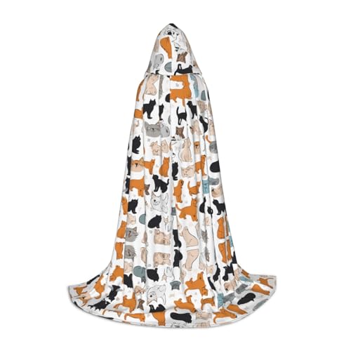 ZXMDZTSS Cattle Dog Florals – Bedruckter Jugend-Kapuzenumhang | Umhang für Teenager | Halloween-Kostüm | wiederverwendbare Partykleidung M ZXMDZTSS Cattle Dog Florals – Bedruckter Jugend-Kapuzenumhang | Umhang für Teenager | Halloween-Kostüm | wiederverwendbare Partykleidung M von ZXMDZTSS