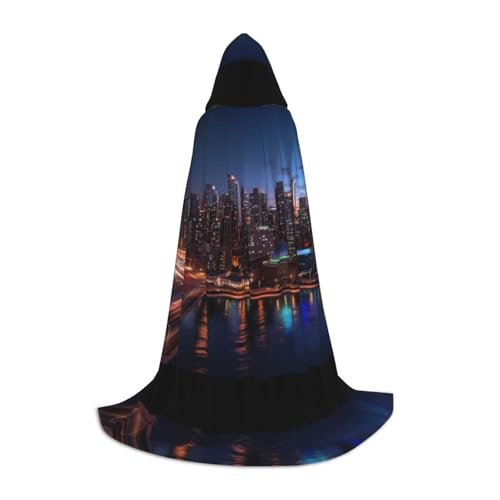 ZXMDZTSS Cityscape Night Canada – Bedruckter Jugend-Kapuzenumhang | Umhang für Teenager | Halloween-Kostüm | wiederverwendbare Partykleidung Größe S ZXMDZTSS Cityscape Night Canada – Bedruckter Jugend-Kapuzenumhang | Umhang für Teenager | Halloween-Kostüm | wiederverwendbare Partykleidung Größe S von ZXMDZTSS