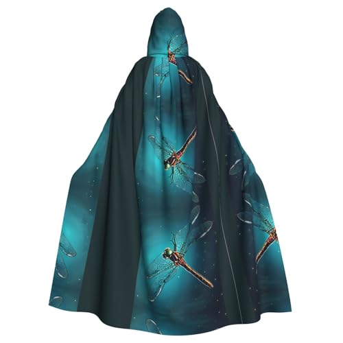 ZXMDZTSS Galaxie-Tier-Libellen-Druck, Halloween-Kapuzenumhang für Erwachsene, vollständiger Druck, Party-Kostüm, Bindeverschluss, Polyester ZXMDZTSS Galaxie-Tier-Libellen-Druck, Halloween-Kapuzenumhang für Erwachsene, vollständiger Druck, Party-Kostüm, Bindeverschluss, Polyester von ZXMDZTSS