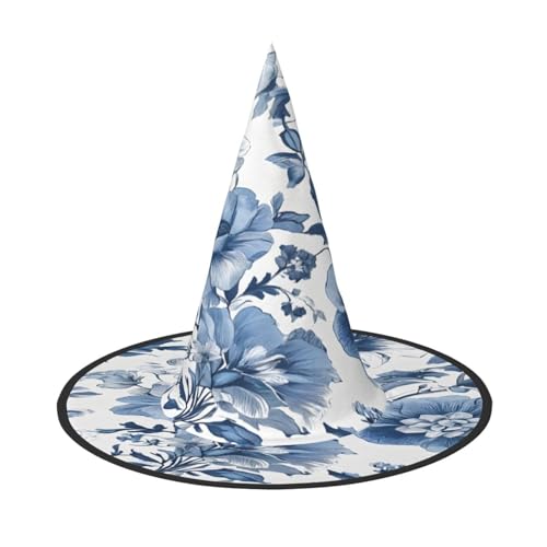 ZXMDZTSS Halloween-Hut mit Blumenaufdruck, für Erwachsene, Festivalkleidung, Hexenkostüm-Zubehör, Oxford-Stoff, 1 Stück ZXMDZTSS Halloween-Hut mit Blumenaufdruck, für Erwachsene, Festivalkleidung, Hexenkostüm-Zubehör, Oxford-Stoff, 1 Stück von ZXMDZTSS