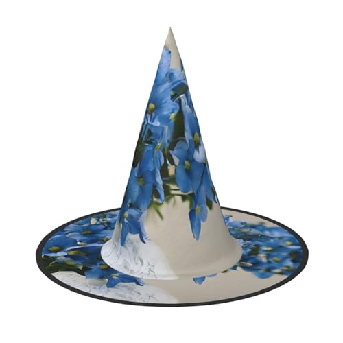 ZXMDZTSS Halloween-Hut mit Blumendruck für Erwachsene, Festivalkleidung, Hexenkostüm-Zubehör, Oxford-Stoff, 1 Stück ZXMDZTSS Halloween-Hut mit Blumendruck für Erwachsene, Festivalkleidung, Hexenkostüm-Zubehör, Oxford-Stoff, 1 Stück von ZXMDZTSS