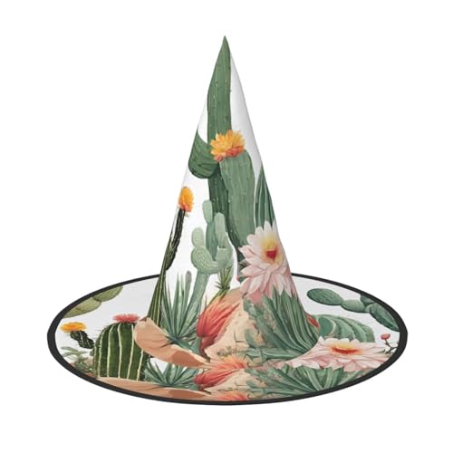 ZXMDZTSS Halloween-Hut mit Blumendruck für Erwachsene, Festivalkleidung, Hexenkostüm-Zubehör, Oxford-Stoff, 1 Stück ZXMDZTSS Halloween-Hut mit Blumendruck für Erwachsene, Festivalkleidung, Hexenkostüm-Zubehör, Oxford-Stoff, 1 Stück von ZXMDZTSS