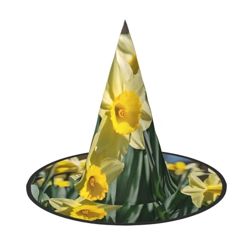 ZXMDZTSS Halloween-Hut mit Blumendruck für Erwachsene, Festivalkleidung, Hexenkostüm-Zubehör, Oxford-Stoff, 1 Stück ZXMDZTSS Halloween-Hut mit Blumendruck für Erwachsene, Festivalkleidung, Hexenkostüm-Zubehör, Oxford-Stoff, 1 Stück von ZXMDZTSS