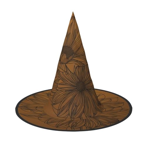 ZXMDZTSS Halloween-Hut mit Blumendruck für Erwachsene, Festivalkleidung, Hexenkostüm-Zubehör, Oxford-Stoff, 3 Stück ZXMDZTSS Halloween-Hut mit Blumendruck für Erwachsene, Festivalkleidung, Hexenkostüm-Zubehör, Oxford-Stoff, 3 Stück von ZXMDZTSS