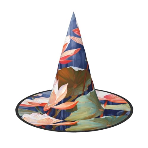 ZXMDZTSS Halloween-Hut mit Blumendruck für Erwachsene, Festivalkleidung, Hexenkostüm-Zubehör, Oxford-Stoff, 3 Stück ZXMDZTSS Halloween-Hut mit Blumendruck für Erwachsene, Festivalkleidung, Hexenkostüm-Zubehör, Oxford-Stoff, 3 Stück von ZXMDZTSS