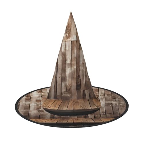 ZXMDZTSS Halloween-Hut mit Holzdruck für Erwachsene, Festivalkleidung, Hexenkostüm-Zubehör, Oxford-Stoff, 1 Stück ZXMDZTSS Halloween-Hut mit Holzdruck für Erwachsene, Festivalkleidung, Hexenkostüm-Zubehör, Oxford-Stoff, 1 Stück von ZXMDZTSS