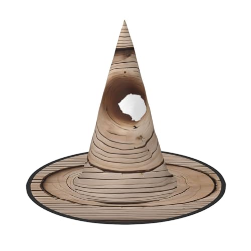 ZXMDZTSS Halloween-Hut mit Holzmaserung für Erwachsene, Festivalkleidung, Hexenkostüm-Zubehör, Oxford-Stoff, 3 Stück ZXMDZTSS Halloween-Hut mit Holzmaserung für Erwachsene, Festivalkleidung, Hexenkostüm-Zubehör, Oxford-Stoff, 3 Stück von ZXMDZTSS