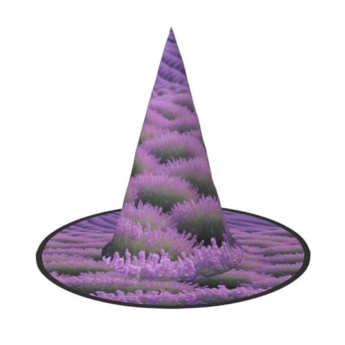 ZXMDZTSS Halloween-Hut mit Lavendel-Druck, für Erwachsene, Festivalkleidung, Hexenkostüm-Zubehör, Oxford-Stoff, 3 Stück ZXMDZTSS Halloween-Hut mit Lavendel-Druck, für Erwachsene, Festivalkleidung, Hexenkostüm-Zubehör, Oxford-Stoff, 3 Stück von ZXMDZTSS