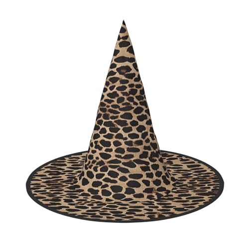 ZXMDZTSS Halloween-Hut mit Leopardenmuster, für Erwachsene, Festivalkleidung, Hexenkostüm-Zubehör, Oxford-Stoff, 3 Stück ZXMDZTSS Halloween-Hut mit Leopardenmuster, für Erwachsene, Festivalkleidung, Hexenkostüm-Zubehör, Oxford-Stoff, 3 Stück von ZXMDZTSS