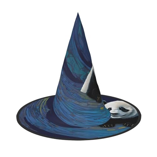 ZXMDZTSS Halloween-Hut mit Panda-Druck, für Erwachsene, Festivalkleidung, Hexenkostüm-Zubehör, Oxford-Stoff, 3 Stück ZXMDZTSS Halloween-Hut mit Panda-Druck, für Erwachsene, Festivalkleidung, Hexenkostüm-Zubehör, Oxford-Stoff, 3 Stück von ZXMDZTSS