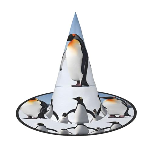 ZXMDZTSS Halloween-Hut mit Pinguin-Druck, für Erwachsene, Festivalkleidung, Hexenkostüm-Zubehör, Oxford-Stoff, 3 Stück ZXMDZTSS Halloween-Hut mit Pinguin-Druck, für Erwachsene, Festivalkleidung, Hexenkostüm-Zubehör, Oxford-Stoff, 3 Stück von ZXMDZTSS