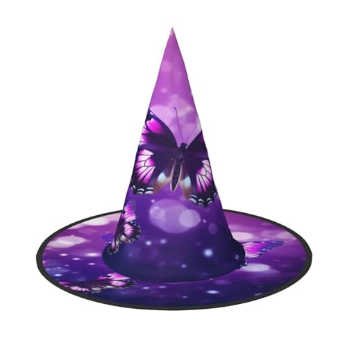 ZXMDZTSS Halloween-Hut mit Schmetterlings-Aufdruck, für Erwachsene, Festivalkleidung, Hexenkostüm-Zubehör, Oxford-Stoff, 3 Stück ZXMDZTSS Halloween-Hut mit Schmetterlings-Aufdruck, für Erwachsene, Festivalkleidung, Hexenkostüm-Zubehör, Oxford-Stoff, 3 Stück von ZXMDZTSS