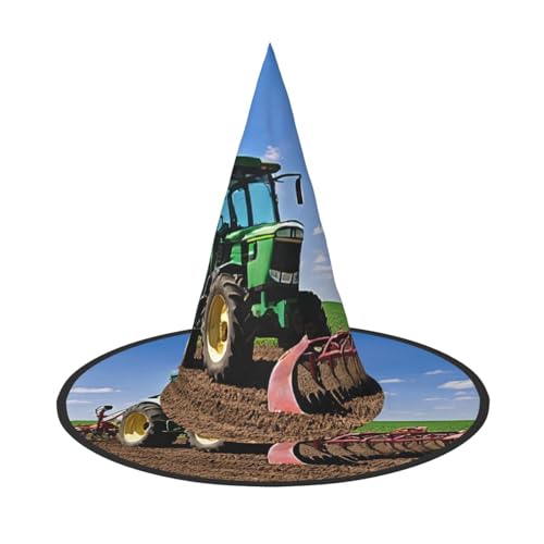 ZXMDZTSS Halloween-Hut mit Traktorfarm für Erwachsene, Festivalkleidung, Hexenkostüm-Zubehör, Oxford-Stoff, 1 Stück ZXMDZTSS Halloween-Hut mit Traktorfarm für Erwachsene, Festivalkleidung, Hexenkostüm-Zubehör, Oxford-Stoff, 1 Stück von ZXMDZTSS