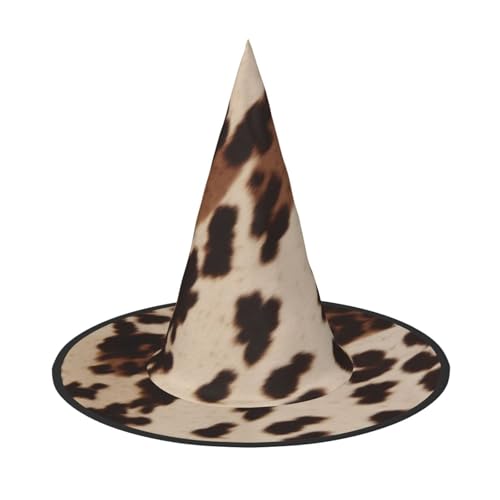 ZXMDZTSS Kuhfell-Druck, Halloween-Hut für Erwachsene, Festivalkleidung, Hexenkostüm-Zubehör, Oxford-Stoff, 3 Stück ZXMDZTSS Kuhfell-Druck, Halloween-Hut für Erwachsene, Festivalkleidung, Hexenkostüm-Zubehör, Oxford-Stoff, 3 Stück von ZXMDZTSS
