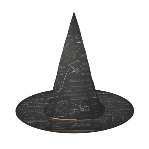 ZXMDZTSS Mathe-Formel – Druck Halloween Hut Erwachsene | Festivalkleidung | Hexenkostüm-Zubehör | Oxford-Tuch 3 Stück ZXMDZTSS Mathe-Formel – Druck Halloween Hut Erwachsene | Festivalkleidung | Hexenkostüm-Zubehör | Oxford-Tuch 3 Stück von ZXMDZTSS