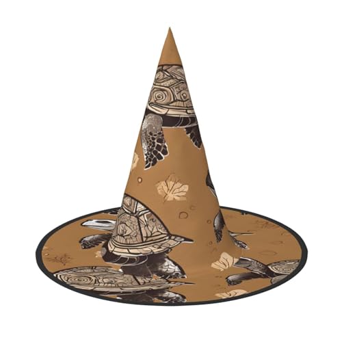 ZXMDZTSS Meeresschildkröten, Halloween-Hut für Erwachsene, Festivalkleidung, Hexenkostüm-Zubehör, Oxford-Stoff, 3 Stück ZXMDZTSS Meeresschildkröten, Halloween-Hut für Erwachsene, Festivalkleidung, Hexenkostüm-Zubehör, Oxford-Stoff, 3 Stück von ZXMDZTSS