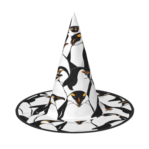 ZXMDZTSS Niedliche Baby-Pinguin-Skizze – Druck Halloween Hut Erwachsene | Festivalkleidung | Hexenkostüm-Zubehör | Oxford-Tuch 1 Stück ZXMDZTSS Niedliche Baby-Pinguin-Skizze – Druck Halloween Hut Erwachsene | Festivalkleidung | Hexenkostüm-Zubehör | Oxford-Tuch 1 Stück von ZXMDZTSS