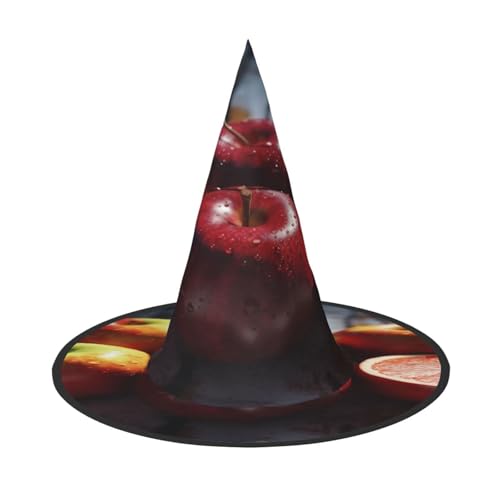 ZXMDZTSS Obstmuster, Halloween-Hut für Erwachsene, Festivalkleidung, Hexenkostüm-Zubehör, Oxford-Stoff, 3 Stück ZXMDZTSS Obstmuster, Halloween-Hut für Erwachsene, Festivalkleidung, Hexenkostüm-Zubehör, Oxford-Stoff, 3 Stück von ZXMDZTSS