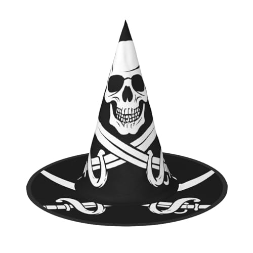 ZXMDZTSS Piratenflagge, Halloween-Hut für Erwachsene, Festivalkleidung, Hexenkostüm-Zubehör, Oxford-Stoff, 3 Stück ZXMDZTSS Piratenflagge, Halloween-Hut für Erwachsene, Festivalkleidung, Hexenkostüm-Zubehör, Oxford-Stoff, 3 Stück von ZXMDZTSS