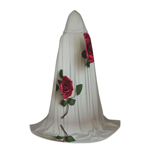 ZXMDZTSS Roses Kapuzenumhang für Jugendliche, Halloween-Kostüm, wiederverwendbare Partykleidung, Größe M ZXMDZTSS Roses Kapuzenumhang für Jugendliche, Halloween-Kostüm, wiederverwendbare Partykleidung, Größe M von ZXMDZTSS