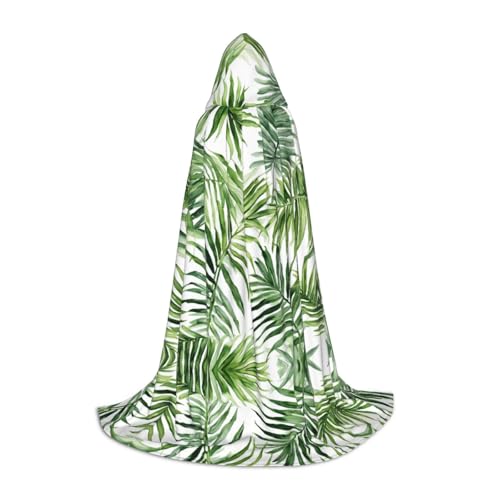 ZXMDZTSS Tropische Palmen-Bananenblätter, Kapuzenumhang für Jugendliche, Umhänge für Teenager, Halloween-Kostüm, wiederverwendbare Partykleidung, Größe M ZXMDZTSS Tropische Palmen-Bananenblätter, Kapuzenumhang für Jugendliche, Umhänge für Teenager, Halloween-Kostüm, wiederverwendbare Partykleidung, Größe M von ZXMDZTSS