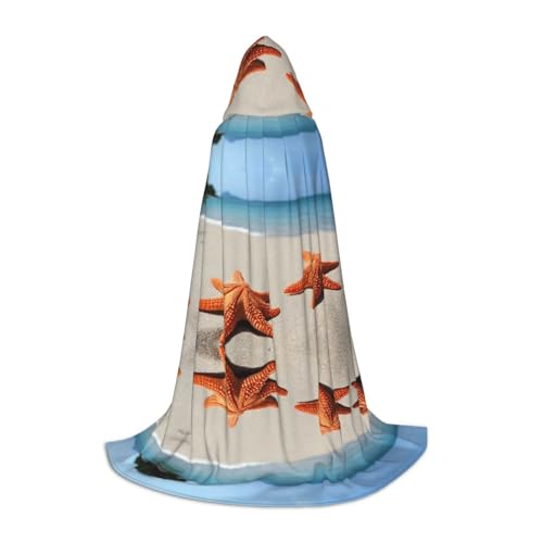 ZXMDZTSS Umhang mit Muschelmotiv, für Jugendliche, Halloween-Kostüm, wiederverwendbare Partykleidung, Größe S ZXMDZTSS Umhang mit Muschelmotiv, für Jugendliche, Halloween-Kostüm, wiederverwendbare Partykleidung, Größe S von ZXMDZTSS