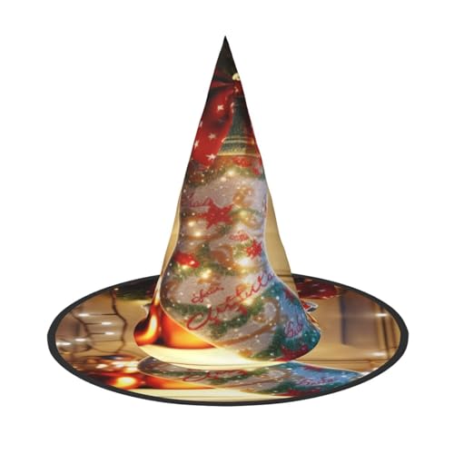 ZXMDZTSS Weihnachtssocken – Druck Halloween Hut Erwachsene | Festivalkleidung | Hexenkostüm-Zubehör | Oxford-Tuch 3 Stück ZXMDZTSS Weihnachtssocken – Druck Halloween Hut Erwachsene | Festivalkleidung | Hexenkostüm-Zubehör | Oxford-Tuch 3 Stück von ZXMDZTSS