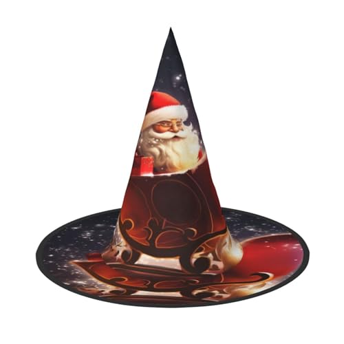 ZXMDZTSS Weihnachtszauber – Halloween-Hut für Erwachsene, Festivalkleidung, Hexenkostüm-Zubehör, Oxford-Stoff, 1 Stück ZXMDZTSS Weihnachtszauber – Halloween-Hut für Erwachsene, Festivalkleidung, Hexenkostüm-Zubehör, Oxford-Stoff, 1 Stück von ZXMDZTSS