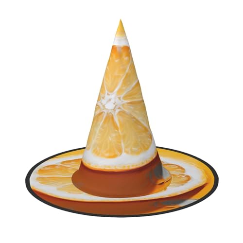 ZXMDZTSS Zitronenscheiben-Druck, Halloween-Hut für Erwachsene, Festivalkleidung, Hexenkostüm-Zubehör, Oxford-Stoff, 3 Stück ZXMDZTSS Zitronenscheiben-Druck, Halloween-Hut für Erwachsene, Festivalkleidung, Hexenkostüm-Zubehör, Oxford-Stoff, 3 Stück von ZXMDZTSS