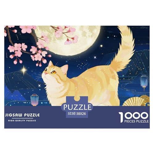 Abyssinischen 1000 Teile Puzzles Haustier Katze Clevere Klassisches Lernspiel Für Erwachsene Und Kinder Ab 12 Jahren Tolle Geschenkidee 38x26cm/1000pcs Abyssinischen 1000 Teile Puzzles Haustier Katze Clevere Klassisches Lernspiel Für Erwachsene Und Kinder Ab 12 Jahren Tolle Geschenkidee 38x26cm/1000pcs von ZXOAWQX