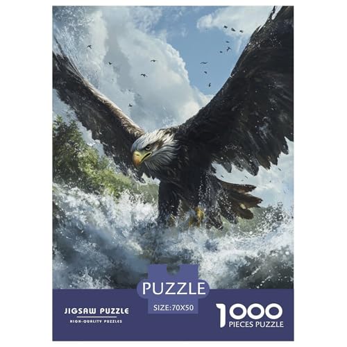 Adler 1000 Teile Puzzles Clevere Klassisches Lernspiel Für Erwachsene Und Kinder Ab 12 Jahren Tolle Geschenkidee 70x50cm/1000pcs Adler 1000 Teile Puzzles Clevere Klassisches Lernspiel Für Erwachsene Und Kinder Ab 12 Jahren Tolle Geschenkidee 70x50cm/1000pcs von ZXOAWQX