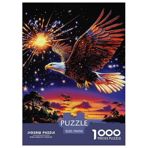 Adler 1000 Teile Puzzles Clevere Klassisches Lernspiel Für Erwachsene Und Kinder Ab 12 Jahren Tolle Geschenkidee 70x50cm/1000pcs Adler 1000 Teile Puzzles Clevere Klassisches Lernspiel Für Erwachsene Und Kinder Ab 12 Jahren Tolle Geschenkidee 70x50cm/1000pcs von ZXOAWQX