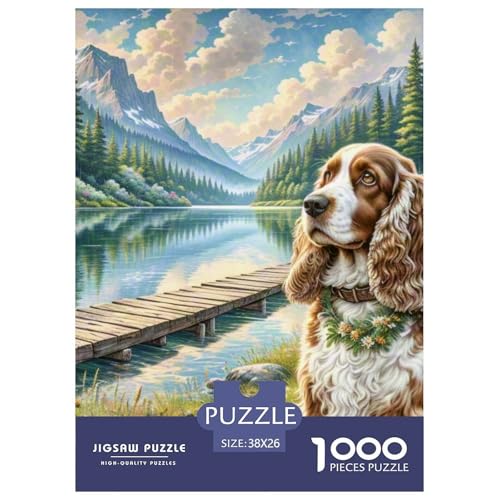 Amerikanischer Cocker Spaniel 1000 Teile Puzzles Puzzlespiele Klassisches Lernspiel Für Erwachsene Und Kinder Ab 12 Jahren Tolle Geschenkidee 38x26cm/1000pcs Amerikanischer Cocker Spaniel 1000 Teile Puzzles Puzzlespiele Klassisches Lernspiel Für Erwachsene Und Kinder Ab 12 Jahren Tolle Geschenkidee 38x26cm/1000pcs von ZXOAWQX