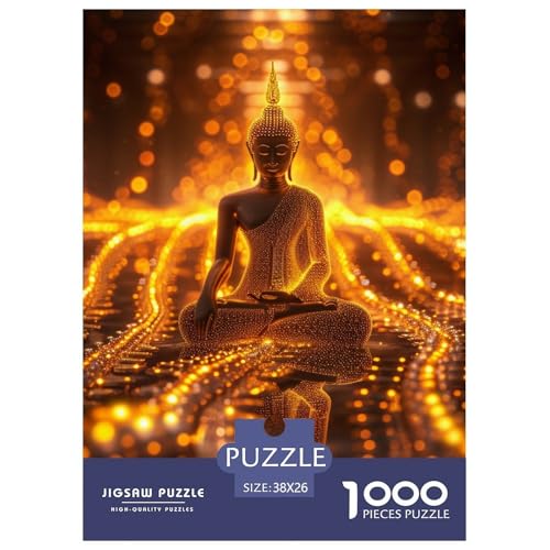 Artistic Buddha-Statues 1000 Teile Puzzles DekoRatteion Lernspiel Herausforderung Spielzeug Für Die Ganze Familie Tolle Geschenkidee 38x26cm/1000pcs Artistic Buddha-Statues 1000 Teile Puzzles DekoRatteion Lernspiel Herausforderung Spielzeug Für Die Ganze Familie Tolle Geschenkidee 38x26cm/1000pcs von ZXOAWQX