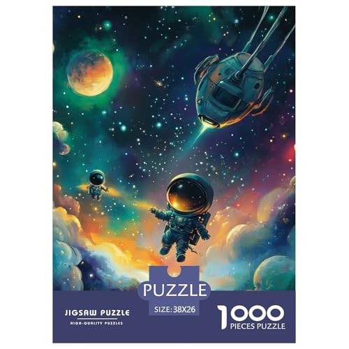 Astronaut 1000 Teile Puzzles Dekoration EIN Herausforderndes Für Erwachsene Und Kinder Ab 12 Jahren Tolle Geschenkidee 38x26cm/1000pcs Astronaut 1000 Teile Puzzles Dekoration EIN Herausforderndes Für Erwachsene Und Kinder Ab 12 Jahren Tolle Geschenkidee 38x26cm/1000pcs von ZXOAWQX