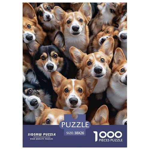 BAdler Dogs 1000 Teile Puzzles DekoRatteion Lernspiel Herausforderung Spielzeug Für Erwachsene Tolle Geschenkidee 38x26cm/1000pcs BAdler Dogs 1000 Teile Puzzles DekoRatteion Lernspiel Herausforderung Spielzeug Für Erwachsene Tolle Geschenkidee 38x26cm/1000pcs von ZXOAWQX