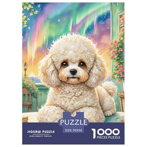 Bichon Frisé 1000 Teile Puzzles Clevere Kreative Unterhaltung Für Die Ganze Familie Tolle Geschenkidee 70x50cm/1000pcs Bichon Frisé 1000 Teile Puzzles Clevere Kreative Unterhaltung Für Die Ganze Familie Tolle Geschenkidee 70x50cm/1000pcs von ZXOAWQX