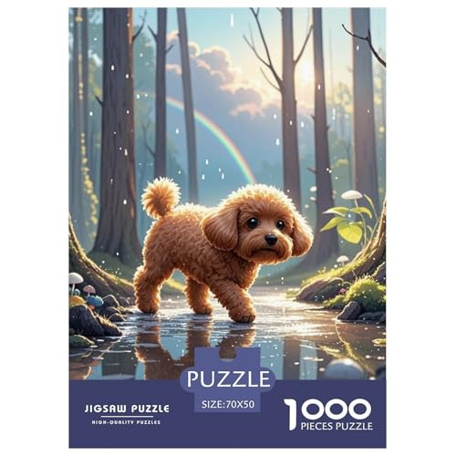 Bichon Frise 1000 Teile Puzzles Hund Dekoration Klassisches Lernspiel Für Die Ganze Familie Tolle Geschenkidee 70x50cm/1000pcs Bichon Frise 1000 Teile Puzzles Hund Dekoration Klassisches Lernspiel Für Die Ganze Familie Tolle Geschenkidee 70x50cm/1000pcs von ZXOAWQX
