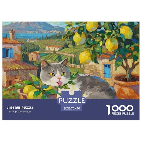 Britische Kurzhaare 1000 Teile Puzzles Haustier Katze Puzzlespiele EIN Herausforderndes Für Die Ganze Familie Tolle Geschenkidee 70x50cm/1000pcs Britische Kurzhaare 1000 Teile Puzzles Haustier Katze Puzzlespiele EIN Herausforderndes Für Die Ganze Familie Tolle Geschenkidee 70x50cm/1000pcs von ZXOAWQX