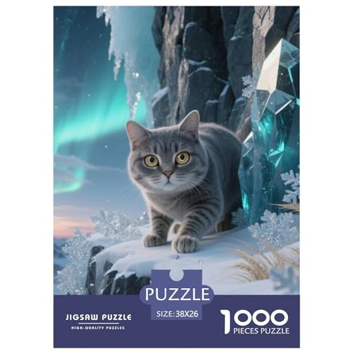 Britische Kurzhaare 1000 Teile Puzzles Süß Pets Clevere Klassisches Lernspiel Für Erwachsene Und Kinder Ab 12 Jahren Tolle Geschenkidee 38x26cm/1000pcs Britische Kurzhaare 1000 Teile Puzzles Süß Pets Clevere Klassisches Lernspiel Für Erwachsene Und Kinder Ab 12 Jahren Tolle Geschenkidee 38x26cm/1000pcs von ZXOAWQX