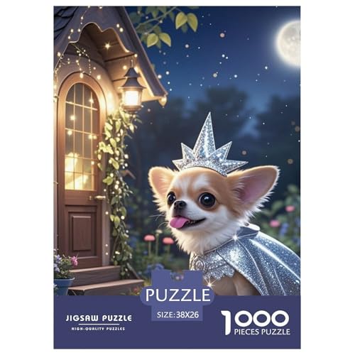 Chihuahua 1000 Teile Puzzles Hund Clevere Klassisches Lernspiel Für Die Ganze Familie Tolle Geschenkidee 38x26cm/1000pcs Chihuahua 1000 Teile Puzzles Hund Clevere Klassisches Lernspiel Für Die Ganze Familie Tolle Geschenkidee 38x26cm/1000pcs von ZXOAWQX
