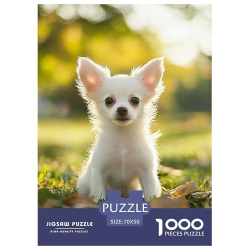 Chihuahua 1000 Teile Puzzles Puzzlespiele Lernspiel Herausforderung Spielzeug Für Erwachsene Tolle Geschenkidee 70x50cm/1000pcs Chihuahua 1000 Teile Puzzles Puzzlespiele Lernspiel Herausforderung Spielzeug Für Erwachsene Tolle Geschenkidee 70x50cm/1000pcs von ZXOAWQX