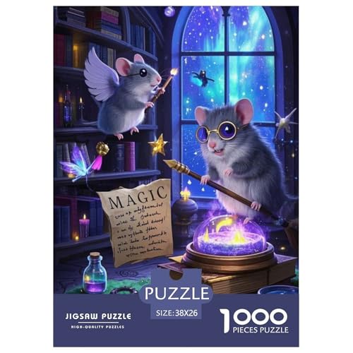 Chinchilla 1000 Teile Puzzles Tier Dekoration Klassisches Lernspiel Für Erwachsene Und Kinder Ab 12 Jahren Tolle Geschenkidee 38x26cm/1000pcs Chinchilla 1000 Teile Puzzles Tier Dekoration Klassisches Lernspiel Für Erwachsene Und Kinder Ab 12 Jahren Tolle Geschenkidee 38x26cm/1000pcs von ZXOAWQX