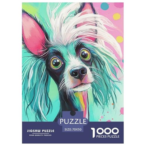 Chinesische Crested 1000 Teile Puzzles Dekoration Lernspiel Herausforderung Spielzeug Für Erwachsene Tolle Geschenkidee 70x50cm/1000pcs von ZXOAWQX
