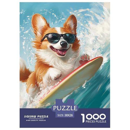 Corgi 1000 Teile Puzzles Classic Unmögliche Herausforderung Für Erwachsene Und Kinder Ab 12 Jahren Tolle Geschenkidee 38x26cm/1000pcs Corgi 1000 Teile Puzzles Classic Unmögliche Herausforderung Für Erwachsene Und Kinder Ab 12 Jahren Tolle Geschenkidee 38x26cm/1000pcs von ZXOAWQX