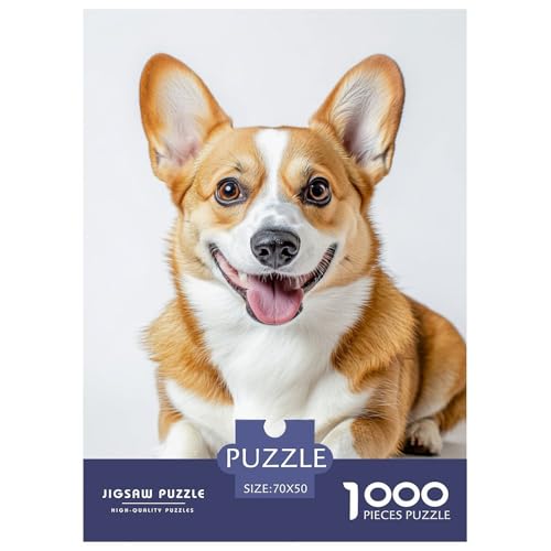 Corgi 1000 Teile Puzzles Clevere Lernspiel Herausforderung Spielzeug Für Erwachsene Tolle Geschenkidee 70x50cm/1000pcs Corgi 1000 Teile Puzzles Clevere Lernspiel Herausforderung Spielzeug Für Erwachsene Tolle Geschenkidee 70x50cm/1000pcs von ZXOAWQX