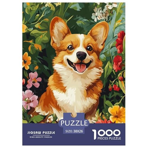Corgi 1000 Teile Puzzles Dekoration Lernspiel Herausforderung Spielzeug Für Erwachsene Und Kinder Ab 12 Jahren Tolle Geschenkidee 38x26cm/1000pcs Corgi 1000 Teile Puzzles Dekoration Lernspiel Herausforderung Spielzeug Für Erwachsene Und Kinder Ab 12 Jahren Tolle Geschenkidee 38x26cm/1000pcs von ZXOAWQX